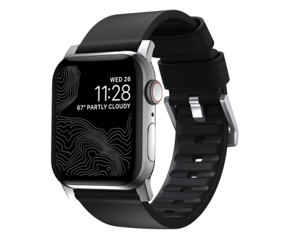 Pasek do smartwatchy Nomad Active Strap Pro Apple Watch 49/45/44/42mm black/silver